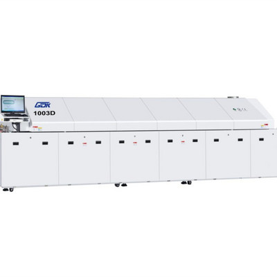 10-зонная печь конвекционного оплавления GDK-1003D